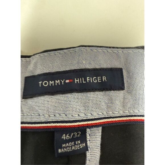 Tommy Hilfiger Men's Stretch Custom Fit Chino Pants Black Size 46W 31L - Picture 10 of 15